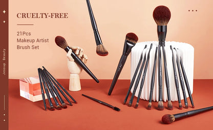 Jessup 21-teiliges Premium Make-up-Pinsel-Set – Dein Profi-Toolkit für makelloses Styling! ✨