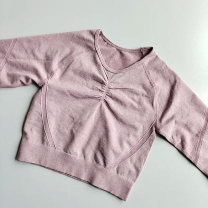 2-teiliges Nahtloses Yoga-Set – Perfekt für dein Workout