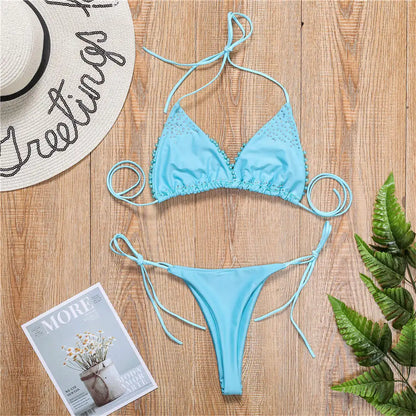 Luxus-Perlen Bikini – zart, sexy & außergewöhnlich