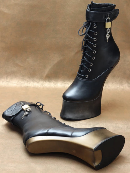 Fetish Ankle Platform Boots – Dominant. Elegant. Pure Power.