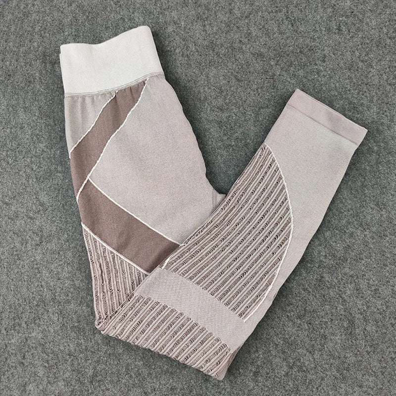 Nahtlose Leggings mit Mesh – High‑Waist Power für dein Workout