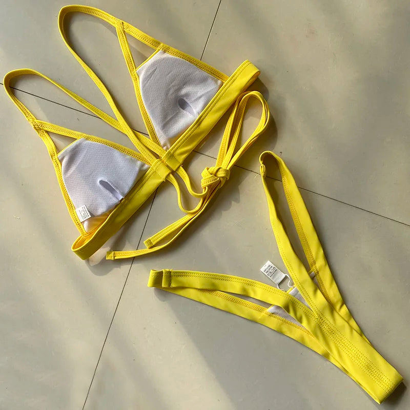 Mini-Micro Bikini-Set – gewagt, minimal & super sexy