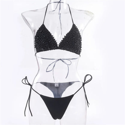 Luxus-Perlen Bikini – zart, sexy & außergewöhnlich