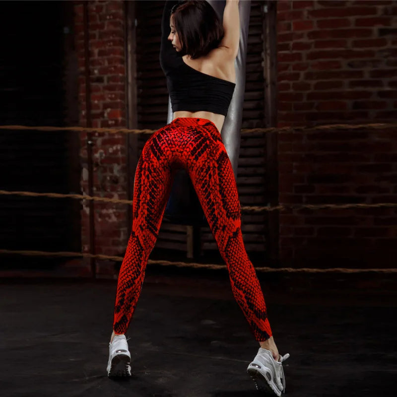 Serpentine Leggings – Wild, feminin & ready to move