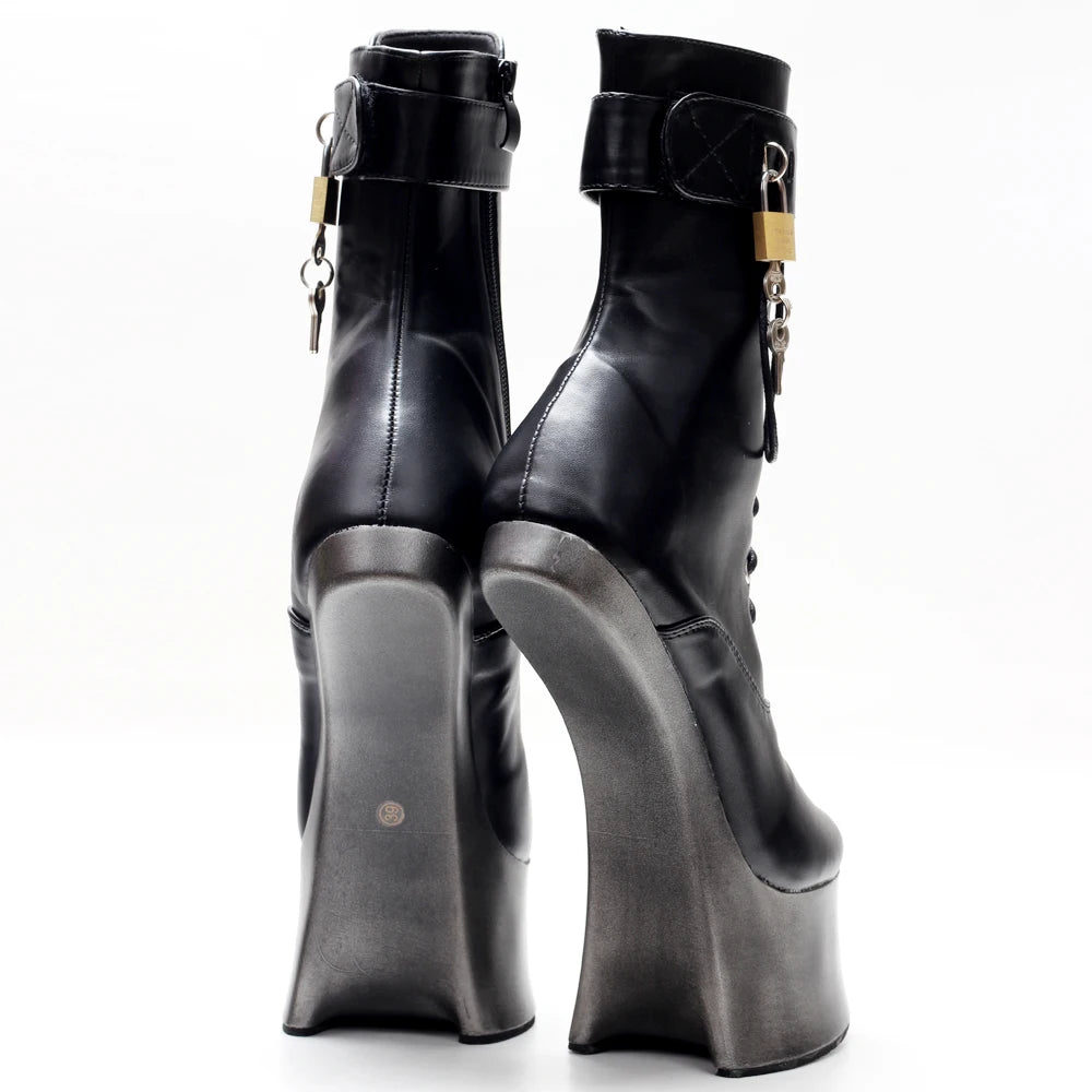 Fetish Ankle Platform Boots – Dominant. Elegant. Pure Power.