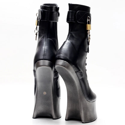 Fetish Ankle Platform Boots – Dominant. Elegant. Pure Power.