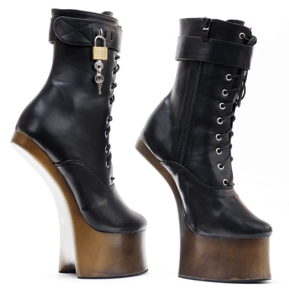 Fetish Ankle Platform Boots – Dominant. Elegant. Pure Power.