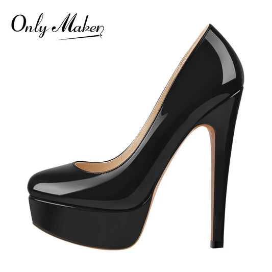 Onlymaker Slip-On Pumps – Zeitlose Eleganz mit atemberaubender Höhe