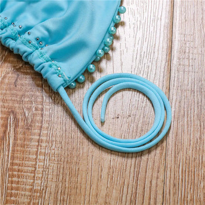 Luxus-Perlen Bikini – zart, sexy & außergewöhnlich