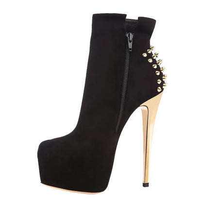 Ready to Rule – mit den Onlymaker Rivet Ankle Boots ✨
