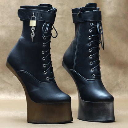 Fetish Ankle Platform Boots – Dominant. Elegant. Pure Power.