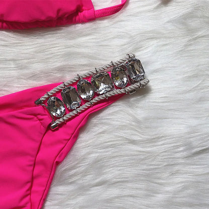 Kristall Bikini-Set – glamourös, sexy & voller Glanz