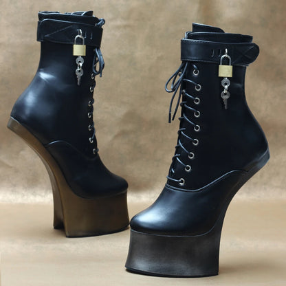 Fetish Ankle Platform Boots – Dominant. Elegant. Pure Power.