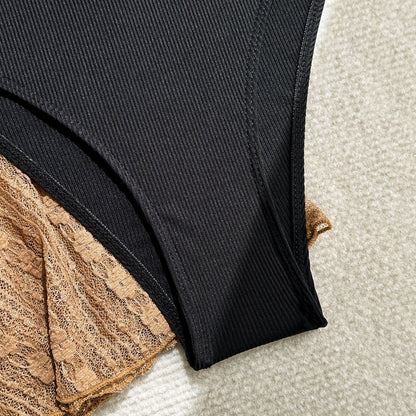 4-teiliges Bikini-Set mit Mesh und Sarong – dein stylischer Sommerlook