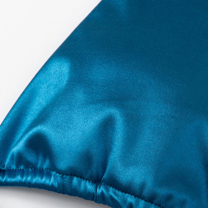 Metallic Satin Bikini-Set – glänzender Look mit brasilianischem Flair