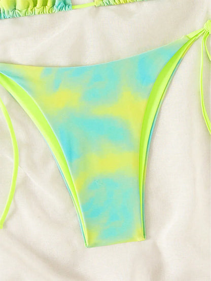 Tie-Dye Bikini-Set – farbenfroh, sexy & absolut im Trend