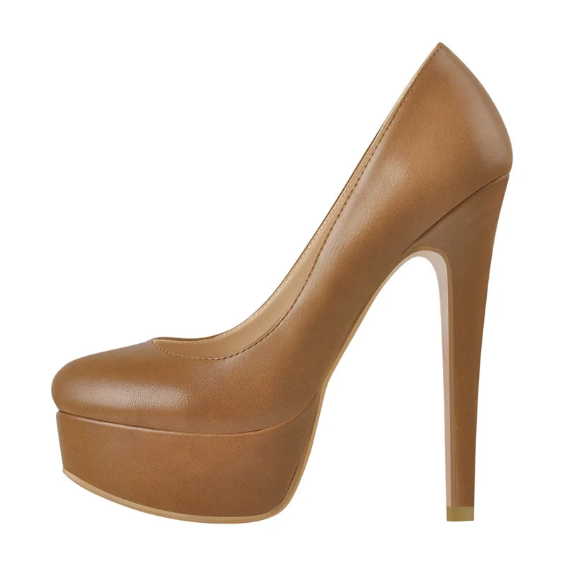 Onlymaker Slip-On Pumps – Zeitlose Eleganz mit atemberaubender Höhe