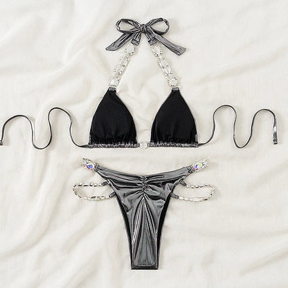 Shiny Diamond Bikini – funkelnd, sexy & perfekt für den großen Auftritt