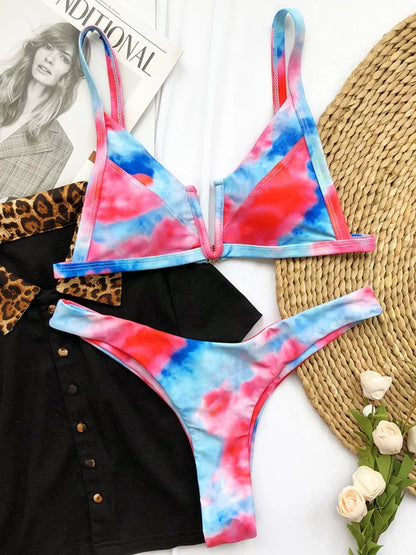 Denim-Style Bikini-Set – cool, sexy & perfekt für den Sommer