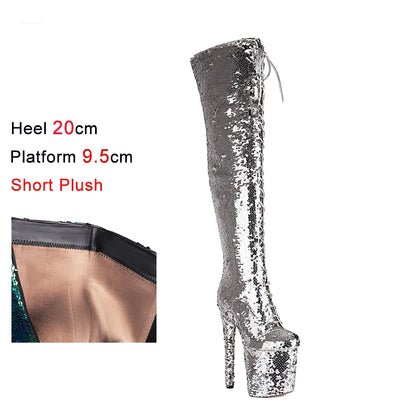 Sequin Overknees – Bling it. Own it. Werk it.