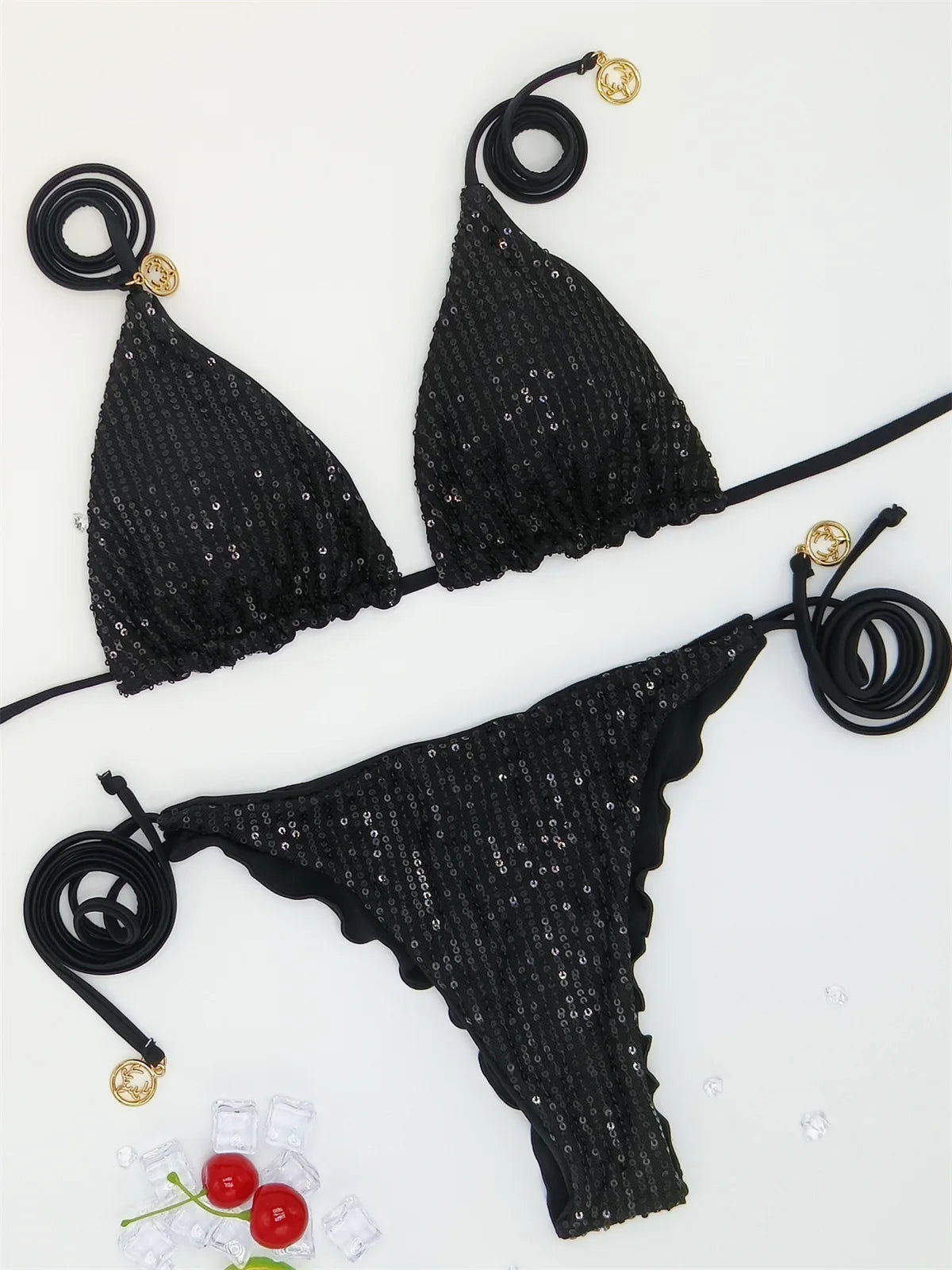 Glitzer Pailletten Bikini – funkelnd, sexy & gemacht für den großen Auftritt
