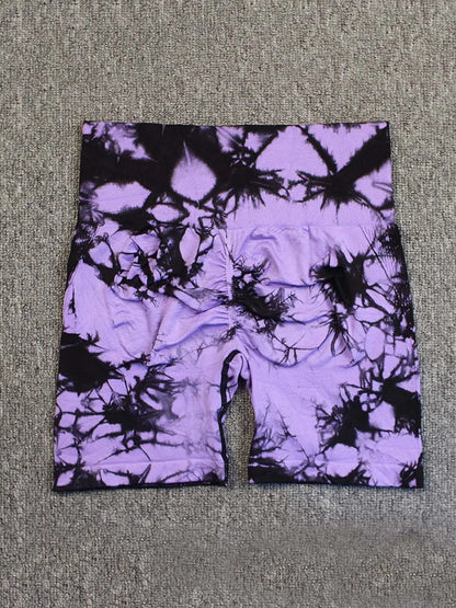 Tie-Dye Vibes & perfekte Kurven – Nahtlose Sport-Shorts für deinen Style-Moment