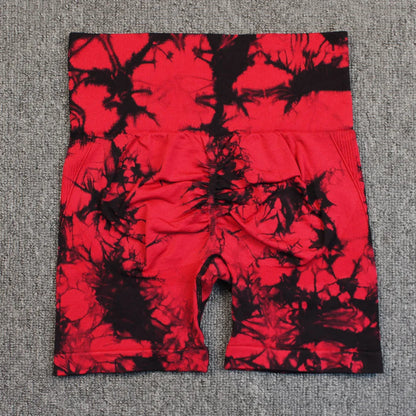 Tie-Dye Vibes & perfekte Kurven – Nahtlose Sport-Shorts für deinen Style-Moment