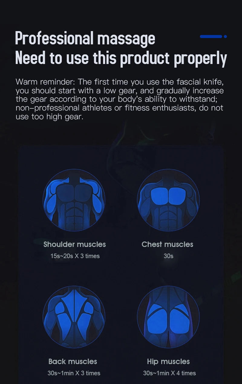 Elektrisches Faszien-Massagegerät – Body Relief & Shape in einem Tool