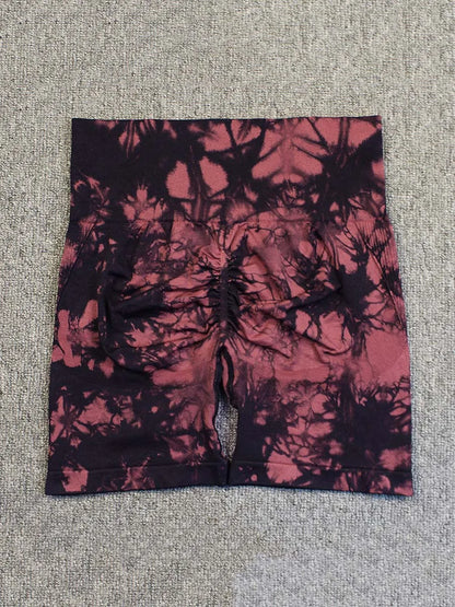 Tie-Dye Vibes & perfekte Kurven – Nahtlose Sport-Shorts für deinen Style-Moment