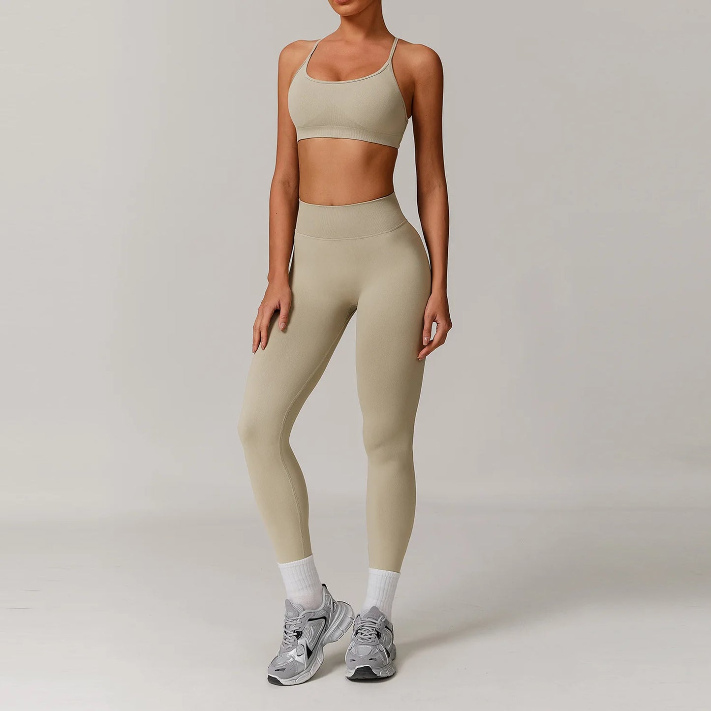 Power Look fürs Workout 💪 2-teiliges Seamless Yoga Set