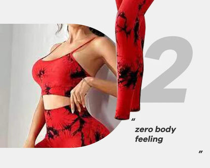 Tie-Dye Yoga Set – Nahtlos, stylisch, kraftvoll