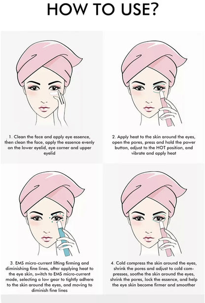 Augenmassagegerät mit EMS – Für straffe Augenblicke