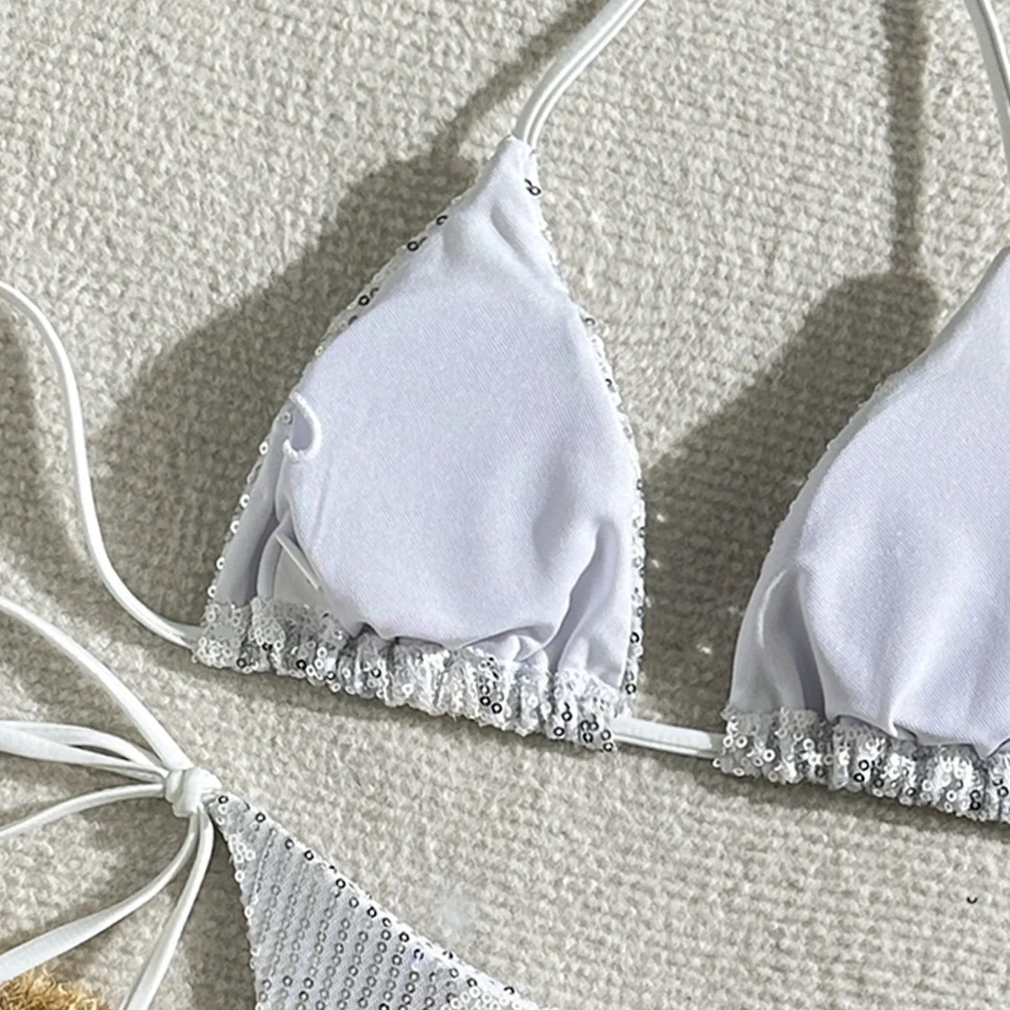 Star Pailletten Bikini – funkelnd, brasilianisch & voller Summer-Vibes