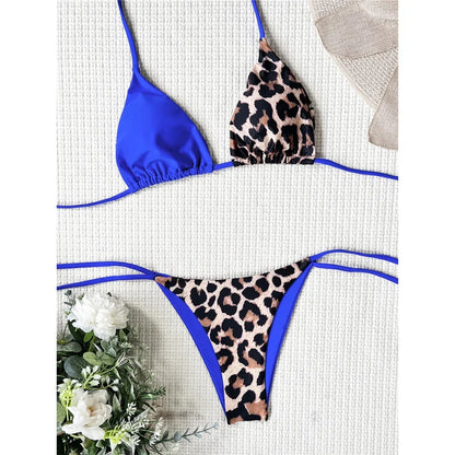 Leopard Satin Bikini-Set – wild, glänzend & ultra feminin
