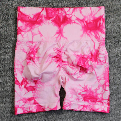 Tie-Dye Vibes & perfekte Kurven – Nahtlose Sport-Shorts für deinen Style-Moment