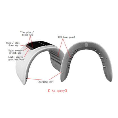 7-Farben LED Gesichtsmaske – Für dein Home Spa Upgrade! 💡