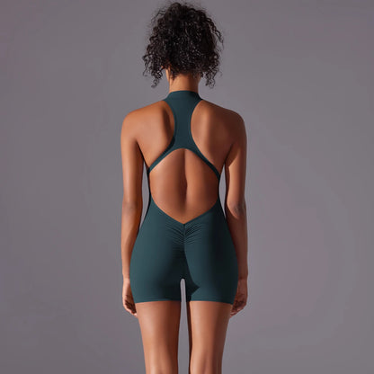 Gym Push-Up Workout Body – Atmungsaktiver Yoga Anzug für Fitness & Sport