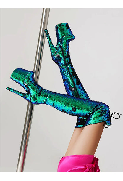 Sequin Overknees – Bling it. Own it. Werk it.