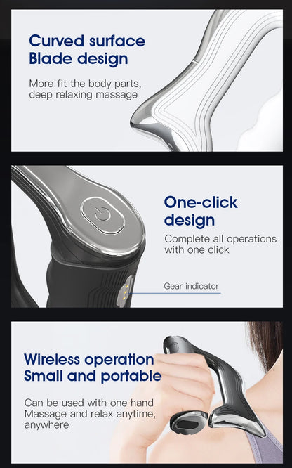 Elektrisches Faszien-Massagegerät – Body Relief & Shape in einem Tool