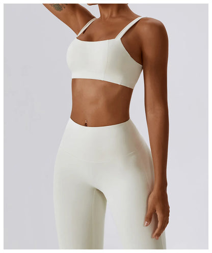 2-teiliges Yoga-Set – Nude Feel für Höchsten Komfort und Stil