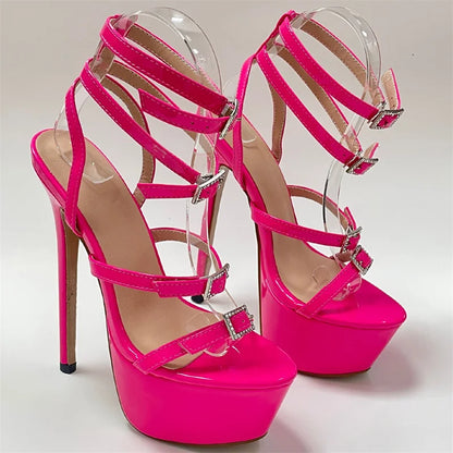 LIYKE Runway Platform Heels – Glamour trifft Höhe