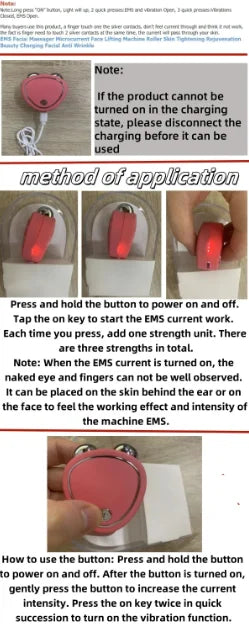 EMS Face Lifting Roller – Für straffe Haut & definierte Konturen