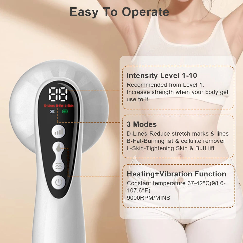 Elektrisches Fettentferner-Körpermassagegerät – Dein kabelloser Body‑Shaper