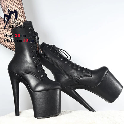 Matte Power Booties – Pure Höhe, pure Kontrolle