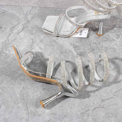 Crystal Snake Heels – Sinnlich, verspielt & wild wie der Sommer