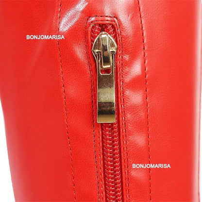 Double Platform Overknees – Bold, chunky & made to turn heads