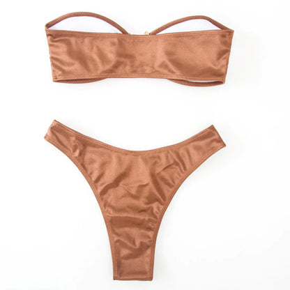 Bandeau Bikini 2025 – zeitlos, sexy & in 13 stylischen Farben