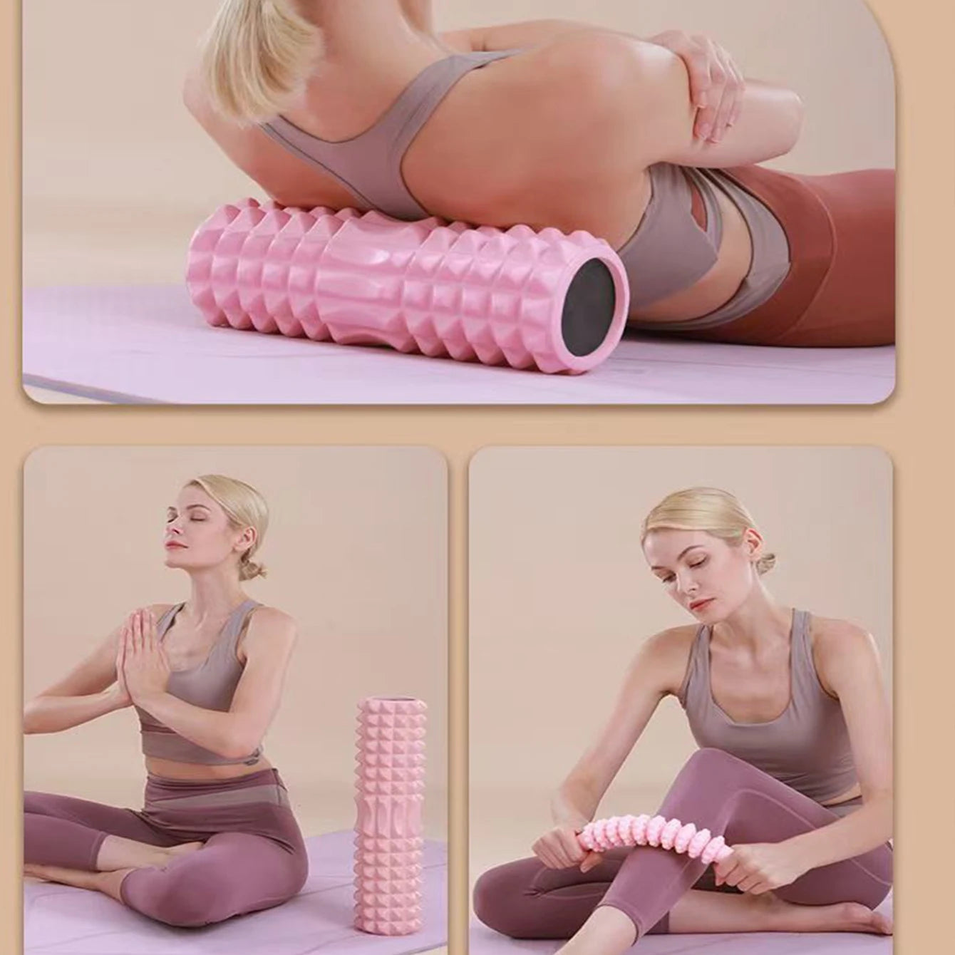 45 cm Yoga Schaum‑Roller & Massage‑Block – dein flexibles Fitness‑Tool