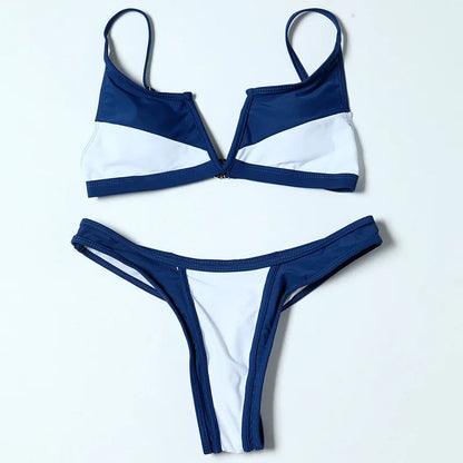 Denim-Style Bikini-Set – cool, sexy & perfekt für den Sommer