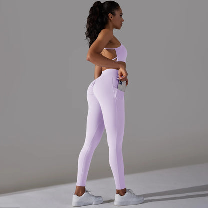 Stylisches Yoga-Set für Frauen – Perfekte Kombination aus Komfort & Eleganz